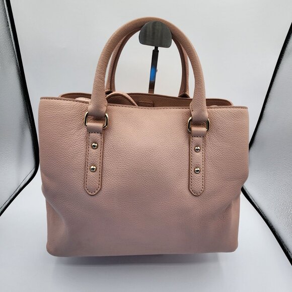 Like New Kate Spade Lise Mulberry Pink Leather Shoulder Bag Purse Handbag - Picture 3 of 14